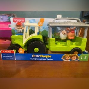 Little people farm tractor